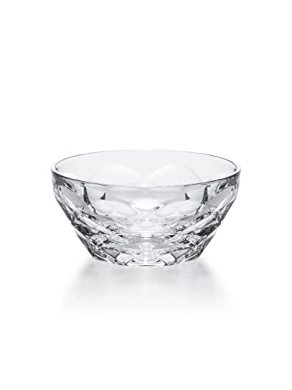 MSRP $165 | Baccarat Swing Crystal Bowl – Medium (3.7") – Clear – NIB